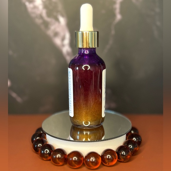 Hand Crafted “Coffee” Scented Body Oil by Sky & Seashells Skincare 2 OZ - Picture 4 of 5